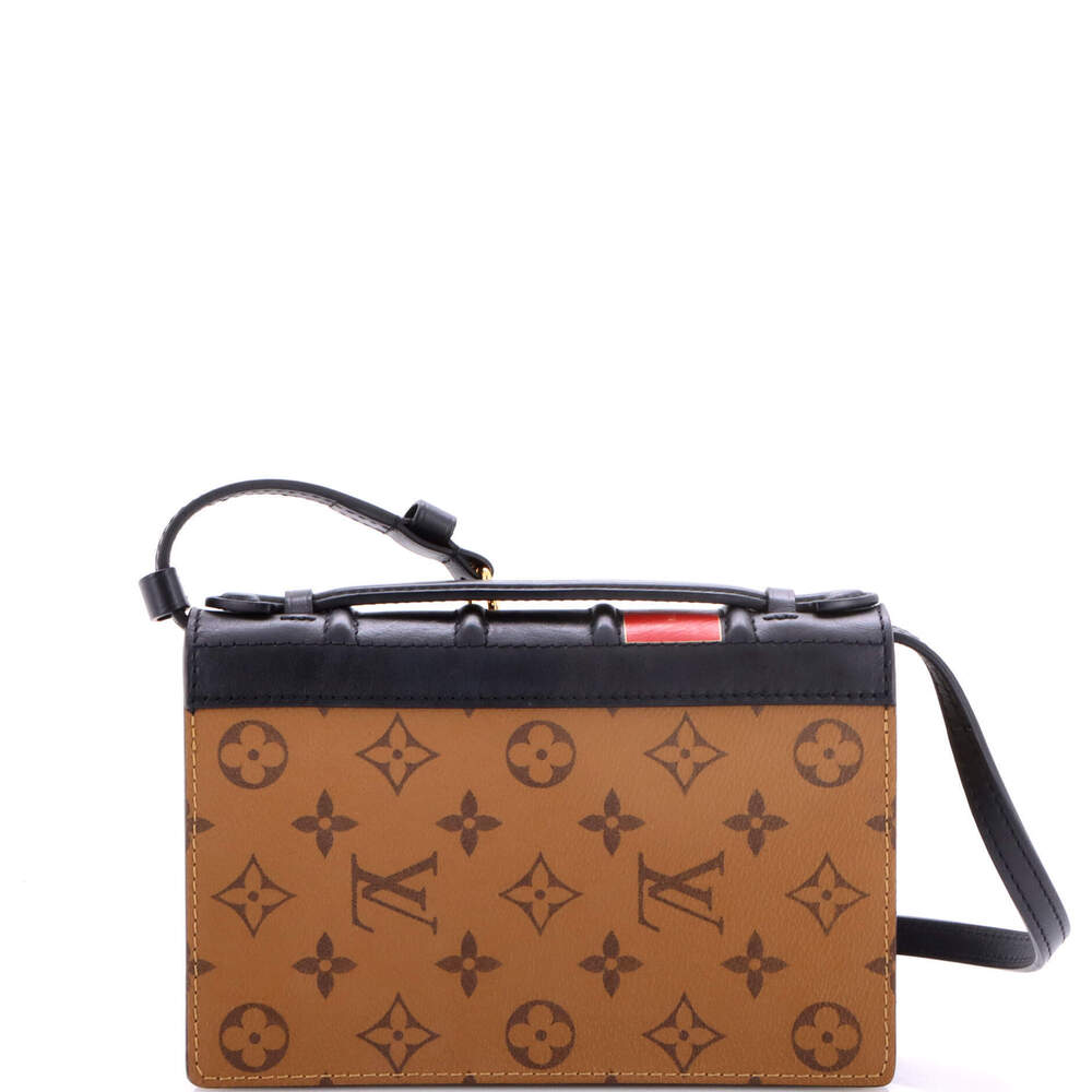 Louis Vuitton Book Chain Wallet Reverse Monogram Canvas